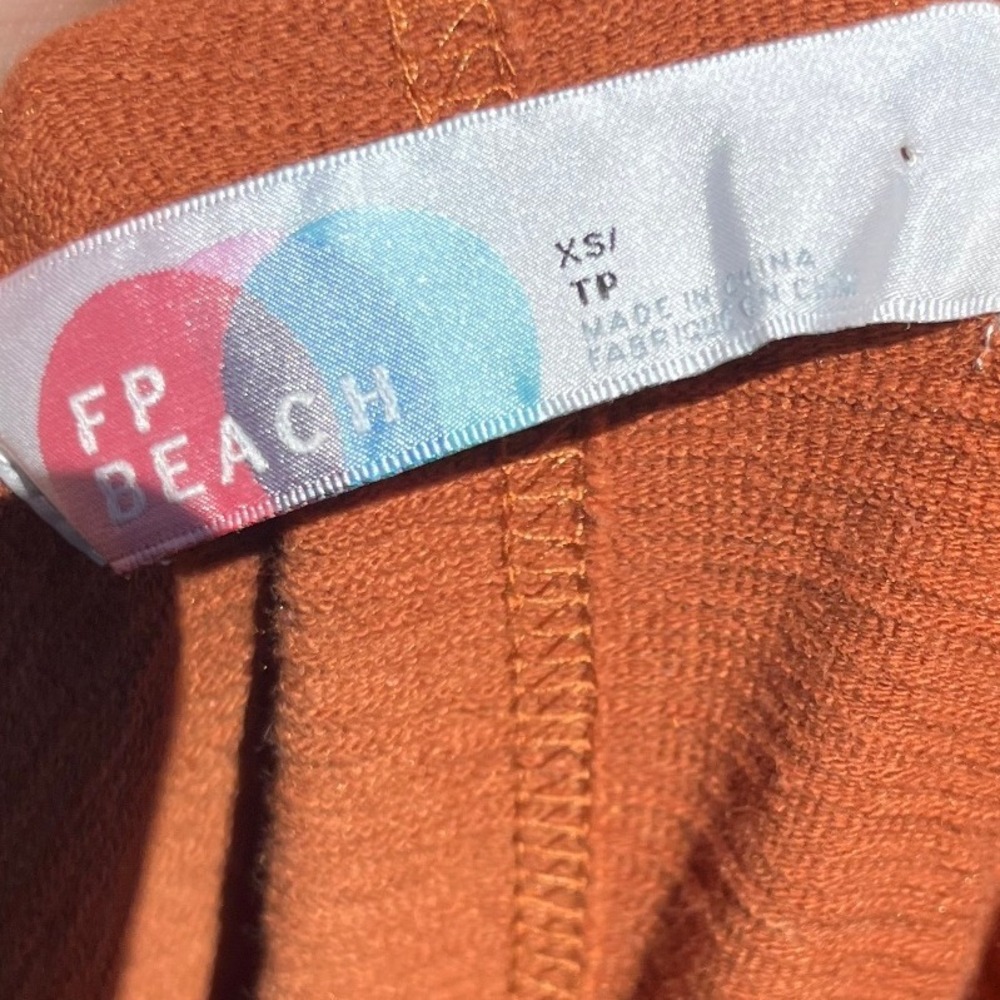 Free People Beach Santa Maria Mini Dress Size XS - Picture 7 of 7
